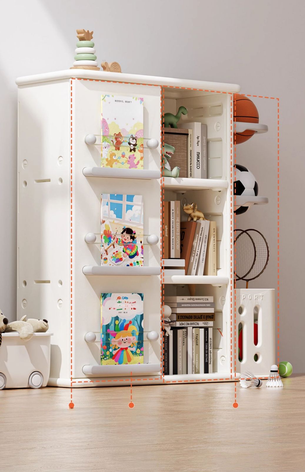 おもち収納 HDPE素材