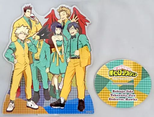 ジャンフェス　ヒロアカ　PARTY TIME!! ビッグアクリルスタンド 2種 ジャンフェス ヒロアカ PARTY TIME!! ビッグアクリルスタンド 2