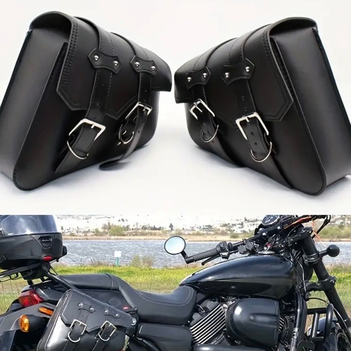 サドルバッグ モーターサイクル用