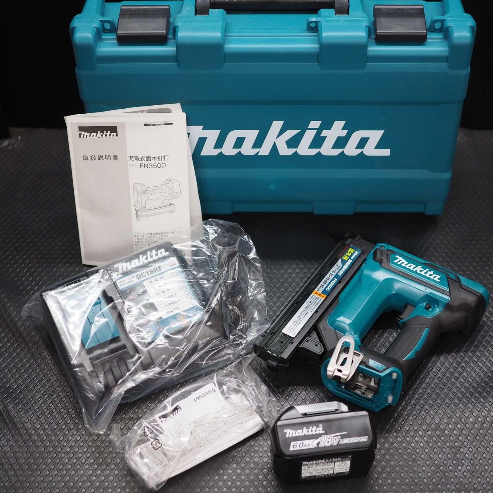 ★マキタ(makita) コードレスフィニッシュネイラ FN350DRG【町田店】 ☆マキタ(makita) コードレスフィニッシュネイラ FN350DRG【町田