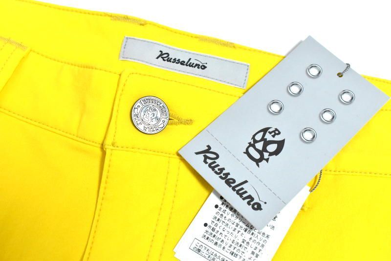新品 ラッセルノ ゴルフ フラッグロゴ ストレッチ スキニー