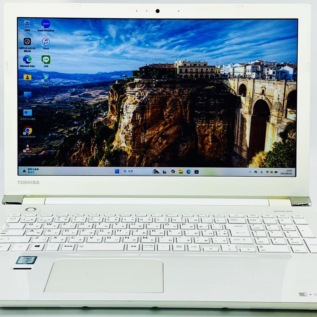 高性能 TOSHIBA T75 i7 16GB 新品SSD512 Office付 TOSHIBA 箱潰れ アウトレット MS Office 東芝 dynabook T75/PWS