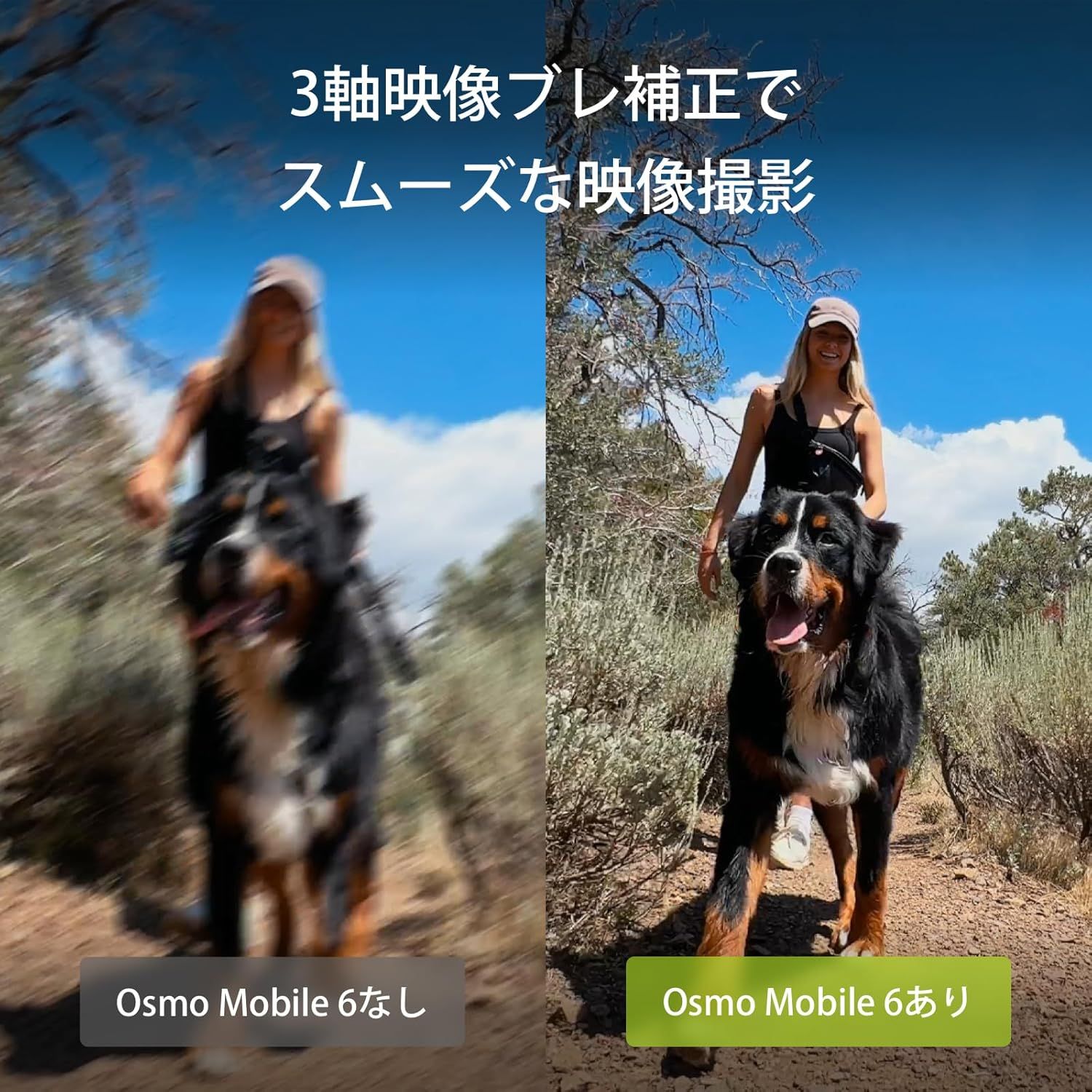 機能アップグレード 3軸スマホジンバル