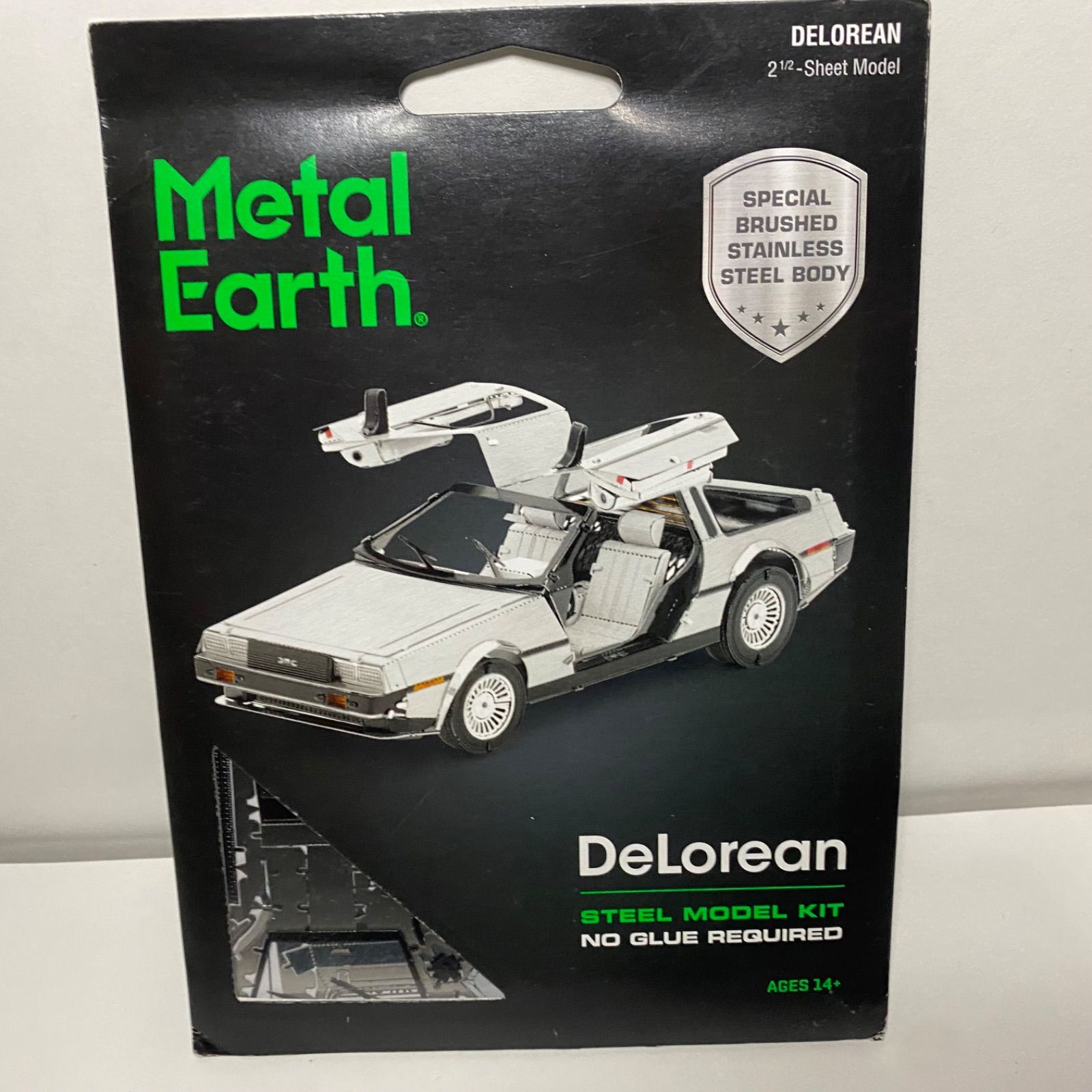  Fascinations Metal Earth Delorean 3Dメタルモデルキット SF・ファンタジー・ホラー