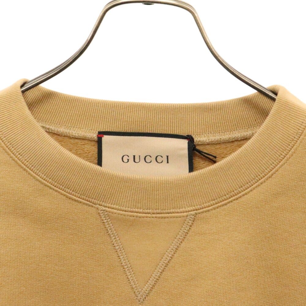 GUCCI (グッチ) COTTON JERSEY SWEATSHIRT WITH WEB STRIPE 768448 