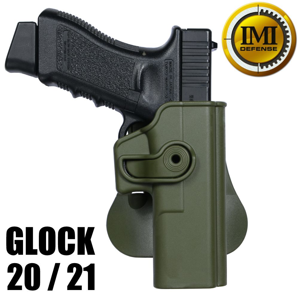 IMI Defense ホルスター Glock 20/21他 幅広モデル用 Lv.2 [ ODグリーン ]