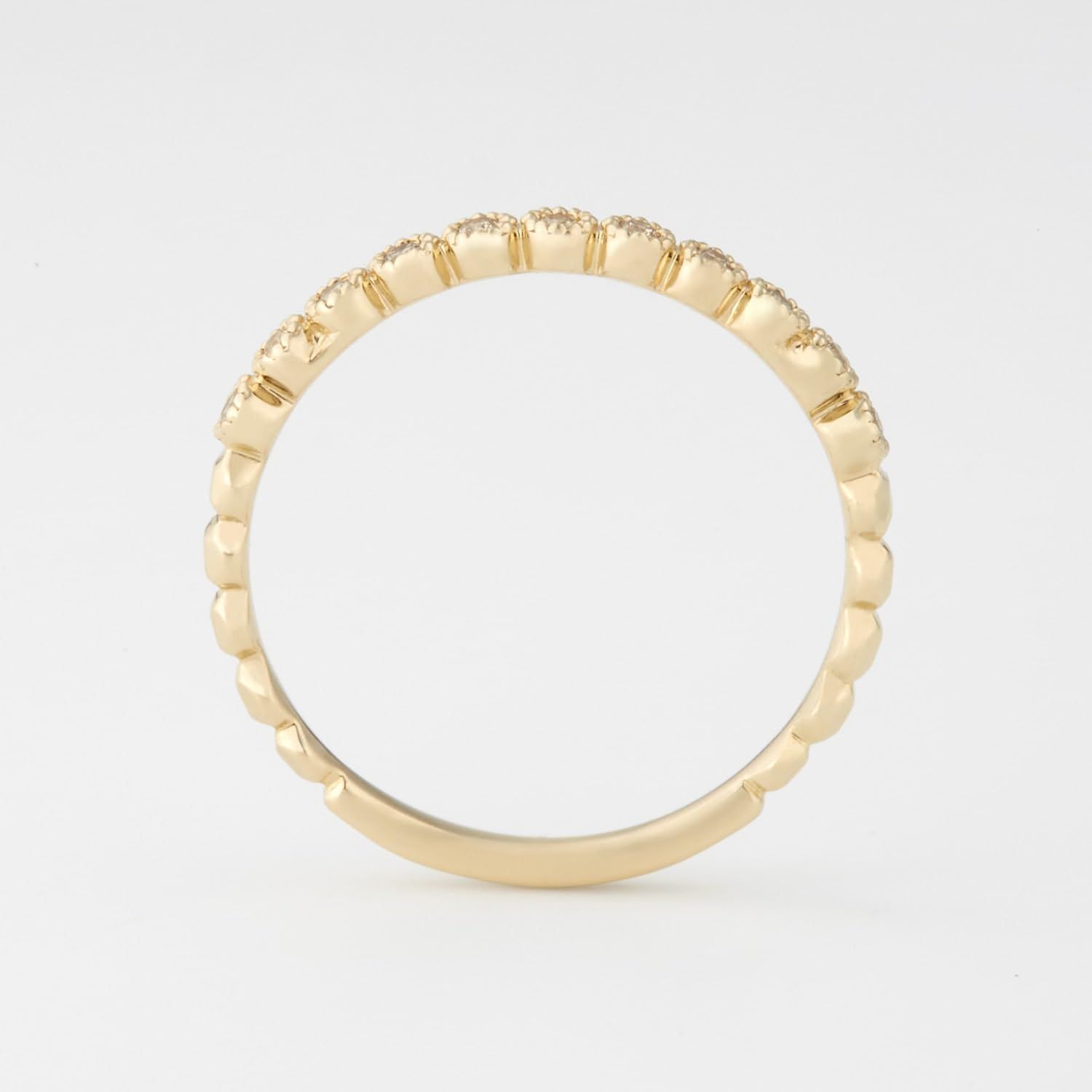 在庫処分 agete K10リング アガット 1010211104808013 日本サイズ13号