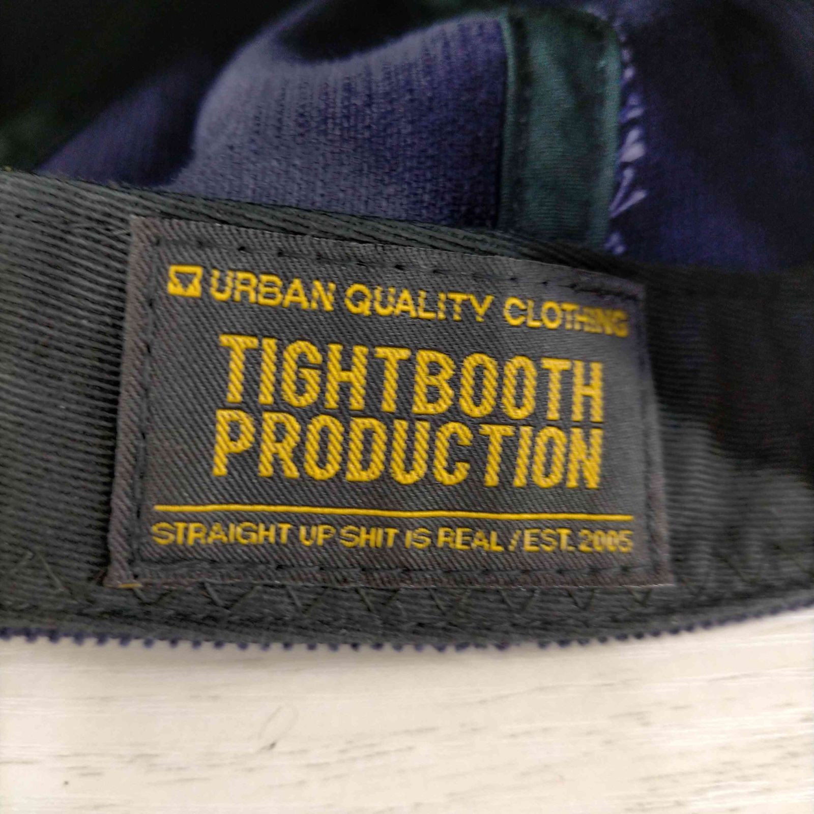 TIGHTBOOTH PRODUCTION TBPR JAPAN NAVY コーデュロイ 6パネルキャップ