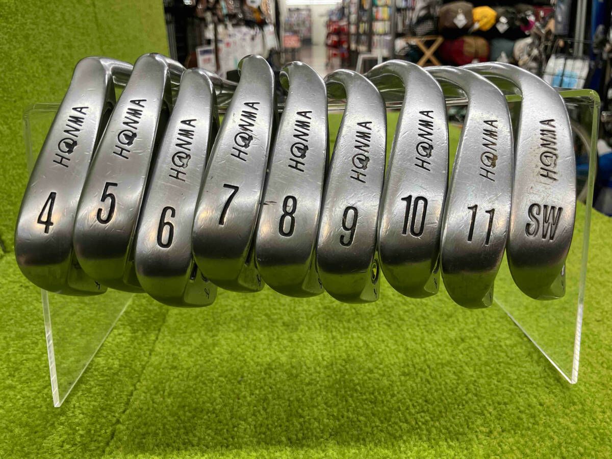 超美品 ホンマ LB-280 4星 ★★★★ アイアンセット 10本 R-1 HONMA ホンマ LB280 4星 アイアン 10本セット メンズ R 右 ホンマ