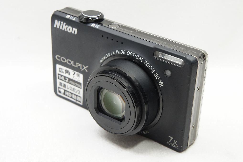 Nikon ニコン COOLPIX S6000 コンパクトデジタルカメラ ブラック 250416j