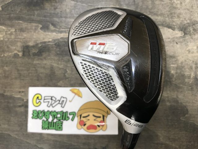 狭山■【中古】 ユーティリティ テーラーメイド M6 RESCUE TourAD DI-85HYBRID S 28[5540]