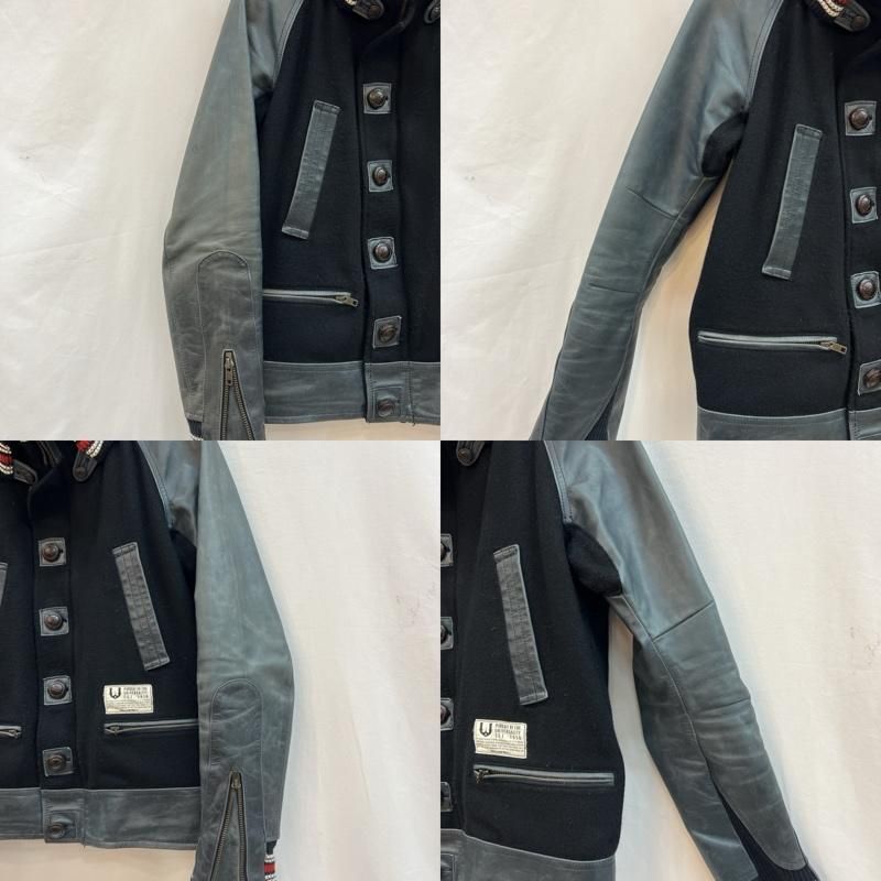 william wallレザージャケット　スタジャン william wallレザージャケットスタジャン