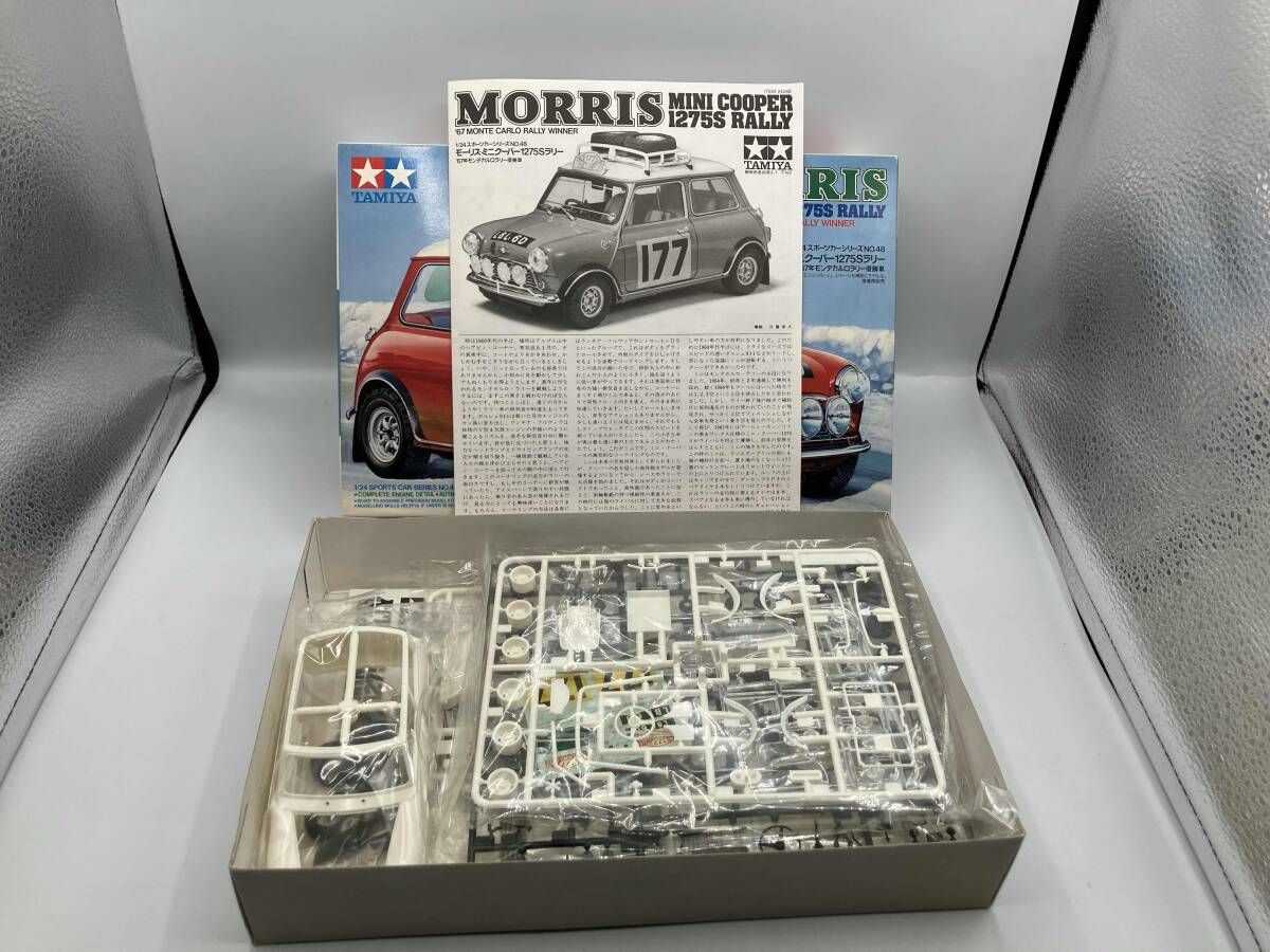 1/24 タミヤ ミニクーパー モンテカルロラリー 1967優勝車 塗装済完成品 タミヤ 1/24 ミニクーパー1275S '67モンテカルロラリー[車の