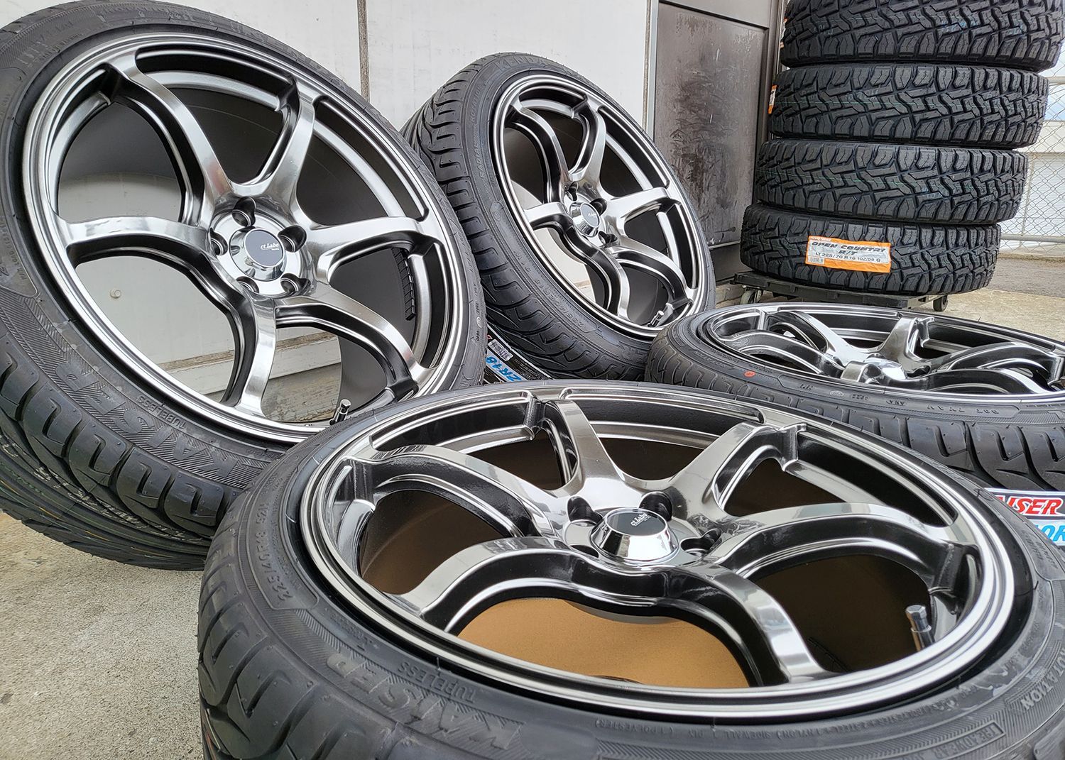 86 トヨタ 当店オススメ!!! タイヤホイール 新品4本セット Acht-6 KENDA KR20 225/40R18 235/40R18 -  メルカリ