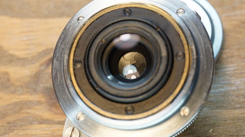 7046 希少 Canon LENS 28mm F3.5 ライカ Lマウント