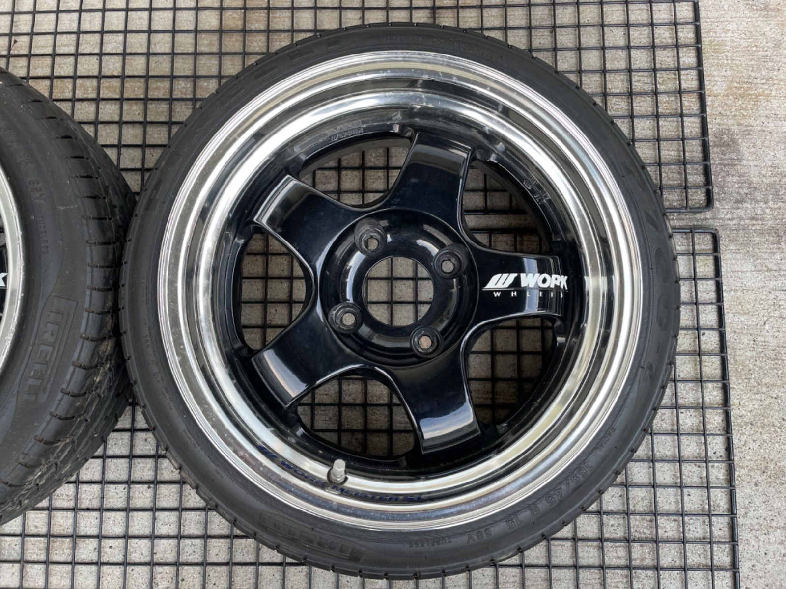 ワーク マイスター S1 165/45R15 15インチ タイヤホイール 4本