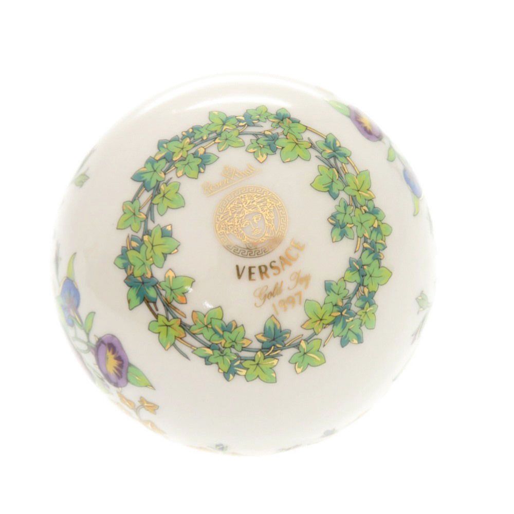 VERSACE ヴェルサーチ クリスマス オーナメント陶器製 VERSACE ヴェルサーチ クリスマス オーナメント陶器製
