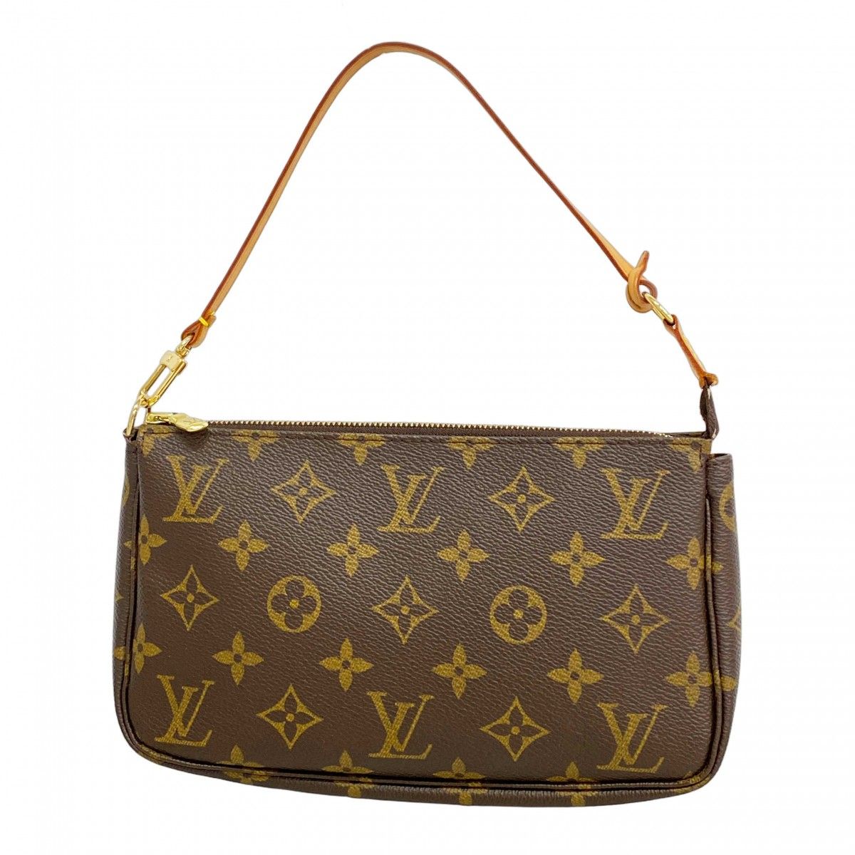 ルイヴィトン　ポーチ　アンティグア　ポシェット　ブラウン ルイヴィトン LOUIS VUITTON モノグラム ポシェット・アクセ