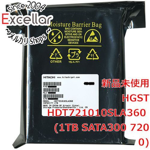 bn 13 HITACHI製HDD HDT721010SLA360 1.0TB SATA300 7200