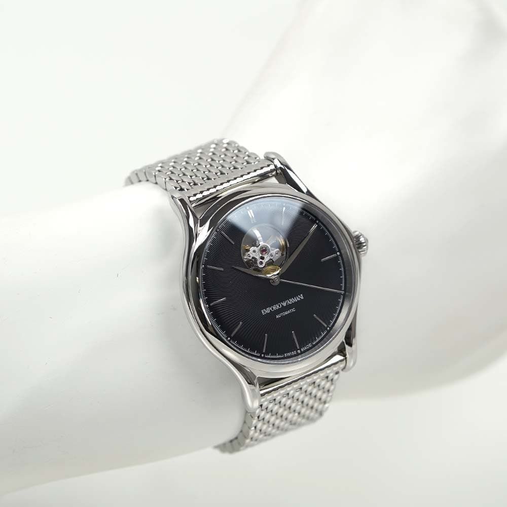【新品未使用】エンポリオアルマーニ スイスメイド(EMPORIO ARMANI SWISS MADE)ARS6004 メンズ レディース ユニセックス クラシック エンポリオアルマーニ オートマチック スイスメイド