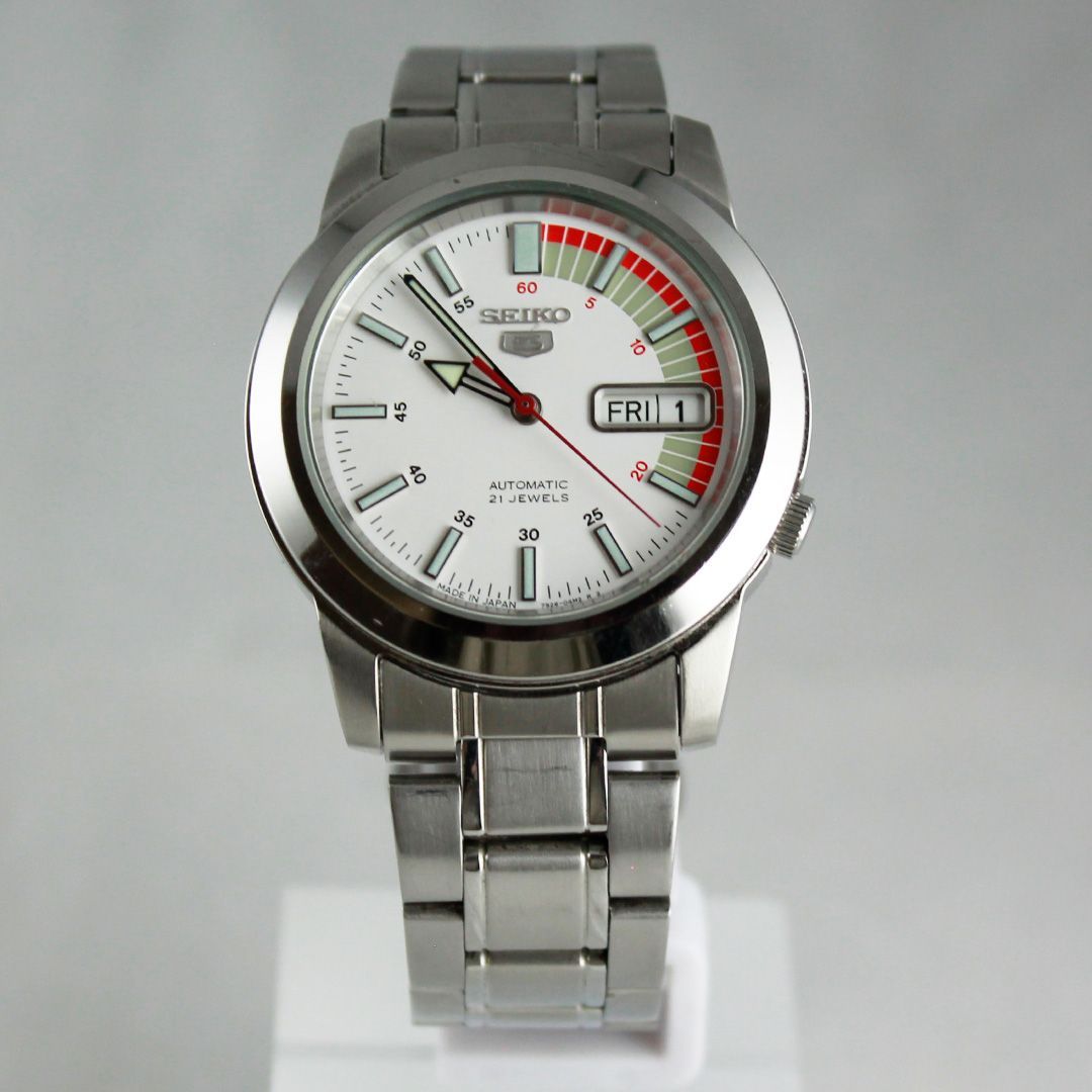 SEIKO 5 7S26 自動巻き時計 ステンレススチール SEIKO セイコー 5（ファイブ） 腕時計 自動巻き式 7S26-01F0