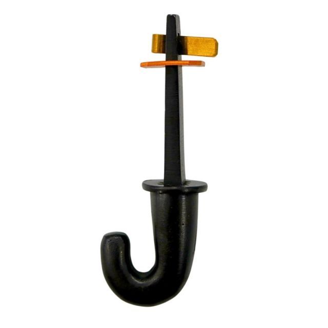 福井金属工芸 茶室用 釜を天井から鎖で吊るための釘 蛭釘セン差 並 大 釜蛭釘 CR-7