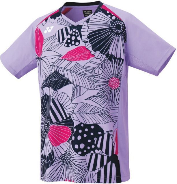 YONEX ノースリーブユニフォームL ホワイト/レッド 日本代表モデル