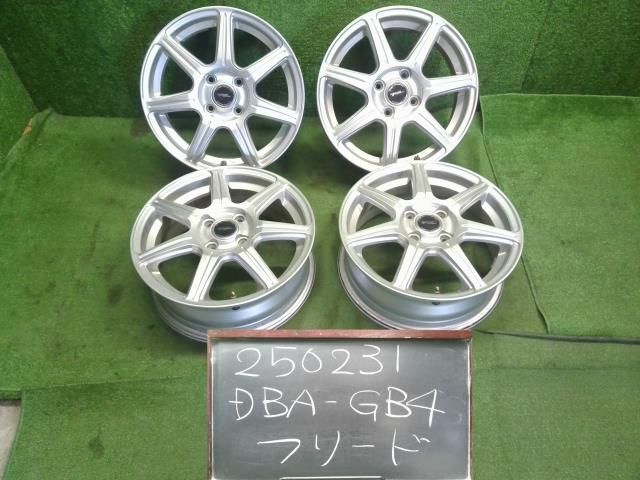個人宅不可 離島不可 15インチ アルミホイール TOPRUN 社外 15×5.5J 4穴 50 フリード外し 自社品番250231
