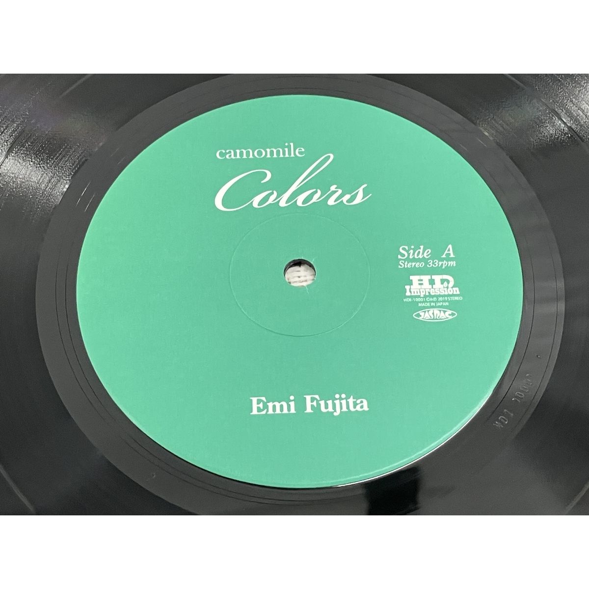 Emi Fujita 藤田恵美 Camomile Colors HDI-10001 LP レコード