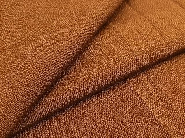 平和屋着物▽江戸小紋 単衣 鮫小紋柄 鬼しぼ縮緬 正絹 逸品