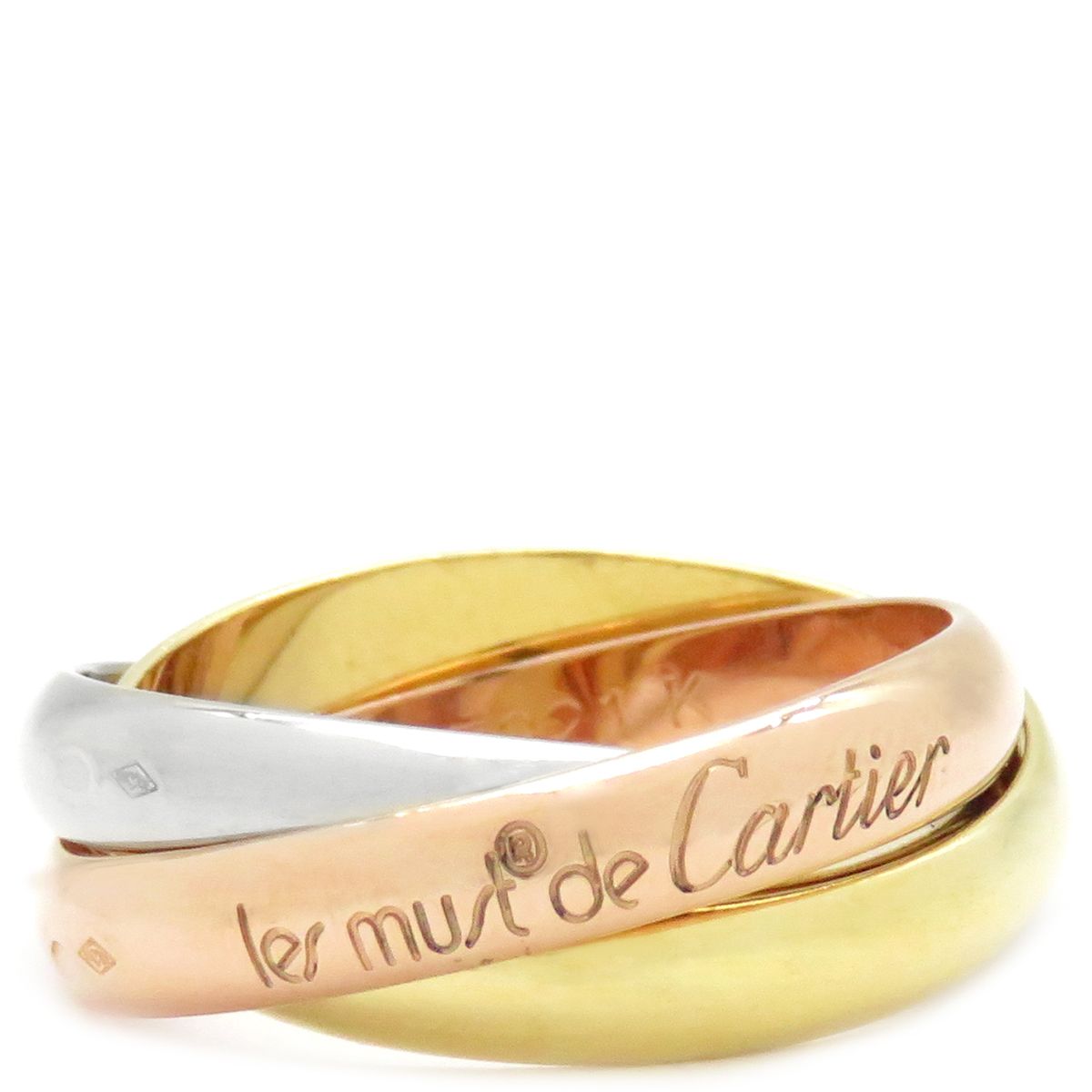 カルティエ Cartier リング 指輪 トリニティ クラシック K18WG