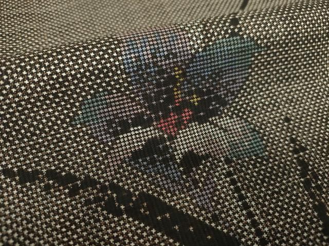 平和屋着物○本場大島紬 7マルキ 草花文 正絹 逸品 DAAQ3400ps - メルカリ 