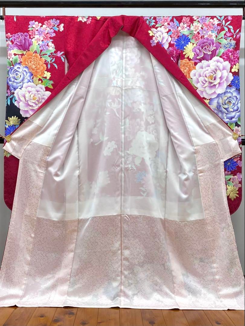 振袖 豪華 平子理沙×Lako Kula 京友禅 身丈171cm 躾糸付き MO2769 