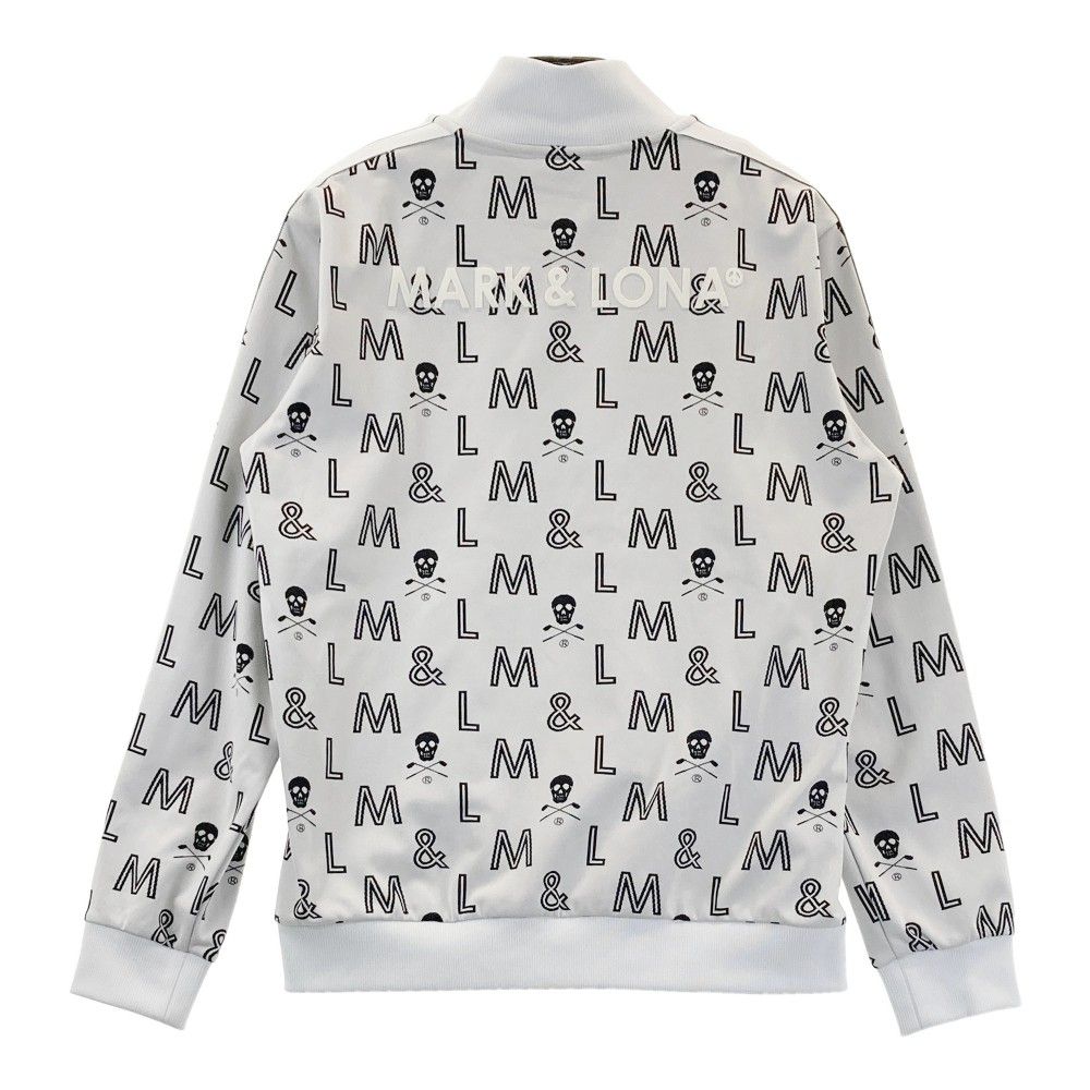 MARK & LONA マークアンドロナ　スカルデザインジャケット　サイズ50 サイズ：50 MARK&LONA マークアンドロナ ジップジャケット スカル 総柄