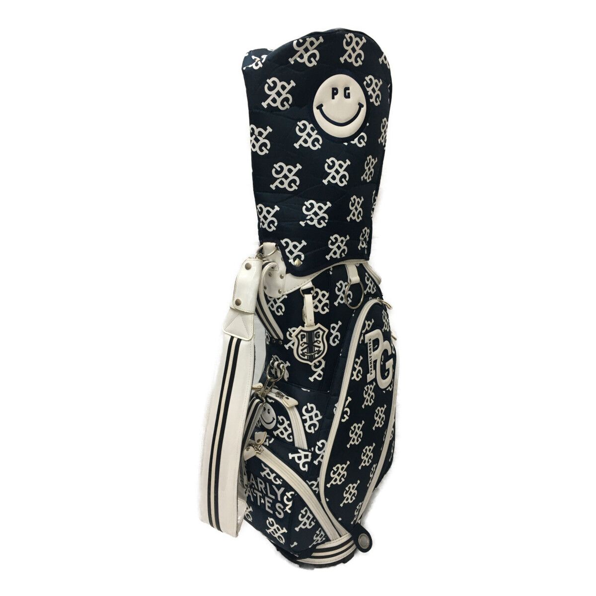 【中古】PEARLY GATES パーリーゲイツ キャディバッグ ネイビー PEARLY GATES パーリーゲイツ キャディバッグ【ネイビー】展示品