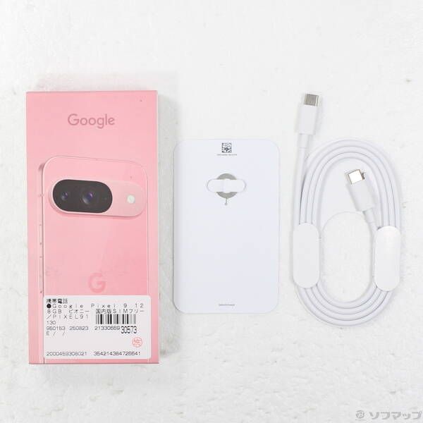 Google Pixel9 G1B60 128GB Peony【au版SIMフリー】 Google 当社3ヶ月