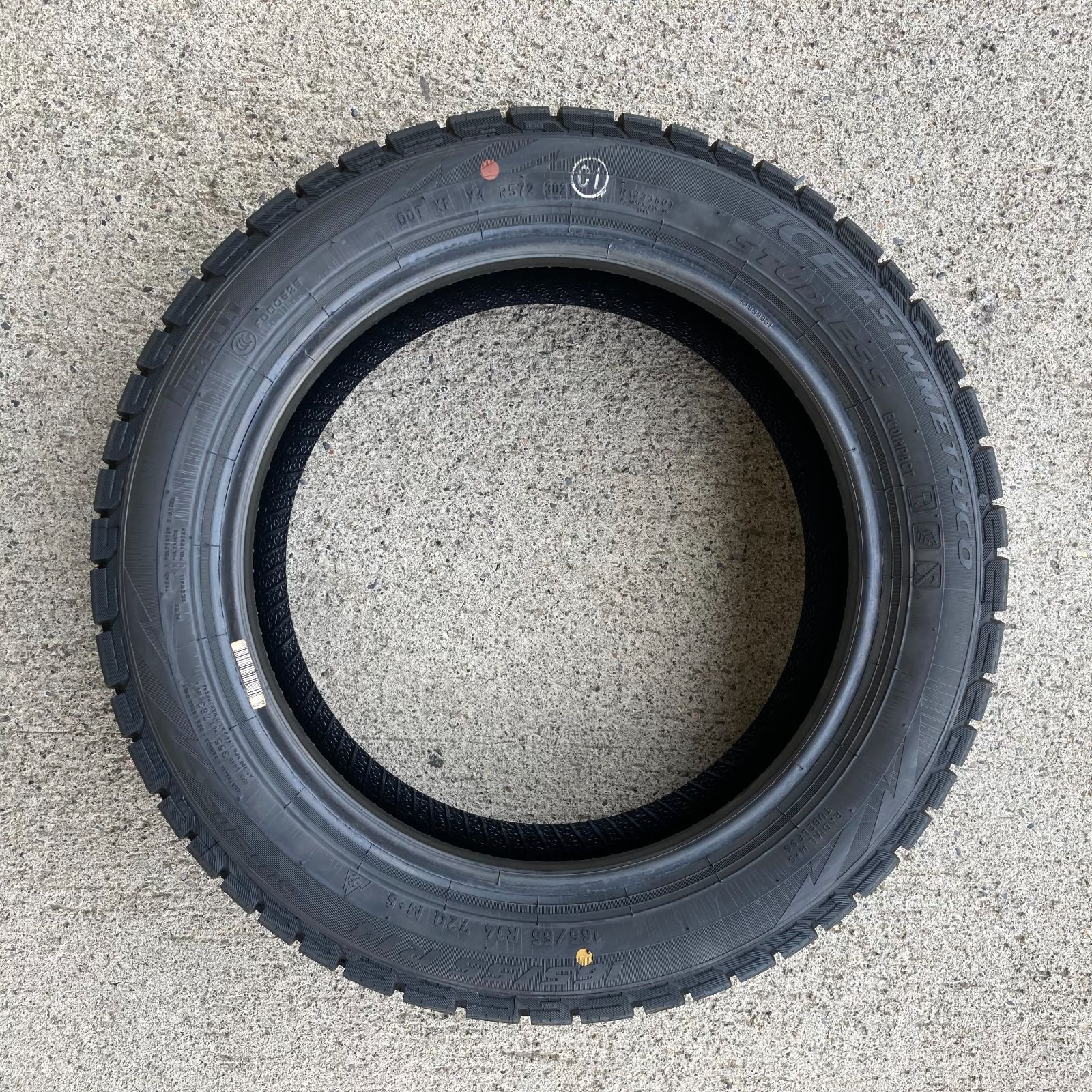 165/55R14 スタッドレスタイヤ 新品 4本セット ピレリ アイス