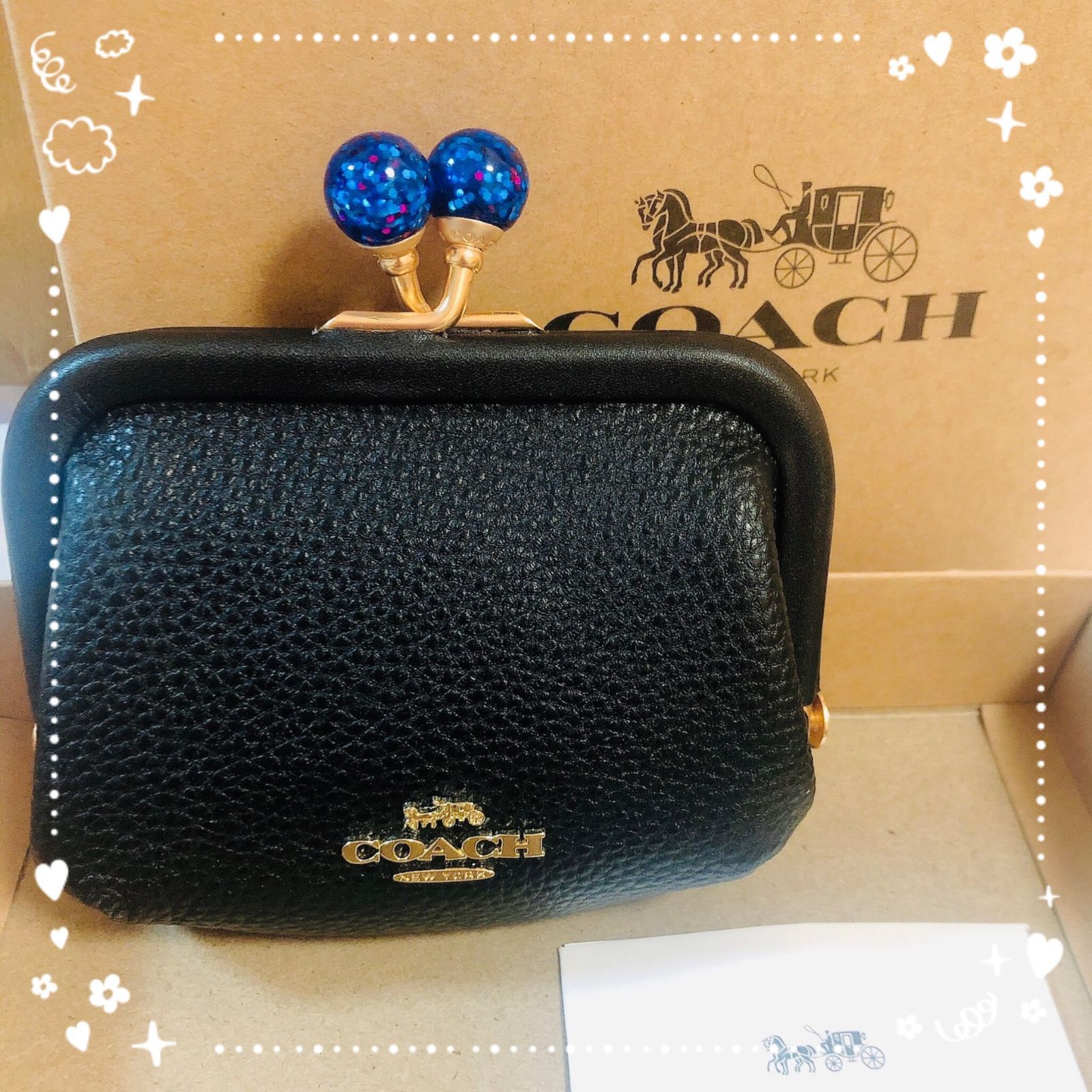 冬バーゲン☆】 COACH コーチ 財布 ノラキスロック コインケース