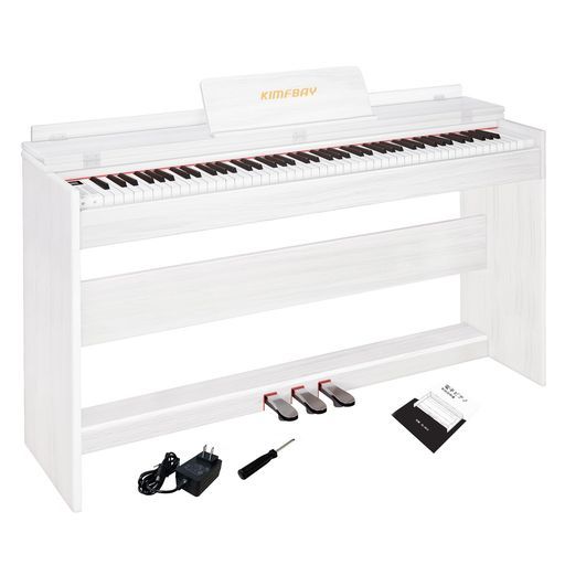 KIMFBAY 電子ピアノ 88鍵盤 ハンマーアクション midi デジタルピアノ の電子ピアノ シンプル 人気 薄い セット おしゃれ D KIMFBAY 電子ピアノ 88鍵盤 ハンマーアクション鍵盤 木製 ピアノ