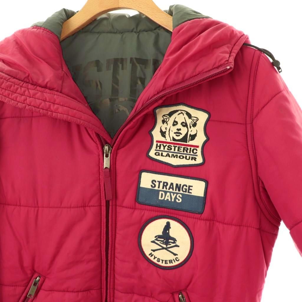 ヒステリックグラマー ワッペンジャケット S ヒステリックグラマー HYSTERIC GLAMOUR PRIMALOFT ワッペン装飾