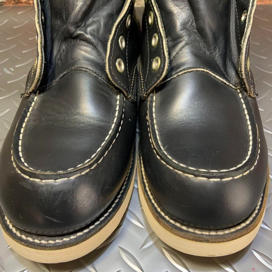 Red Wing Boots 8130 classic US:9D Leather Black 035464d | eBay