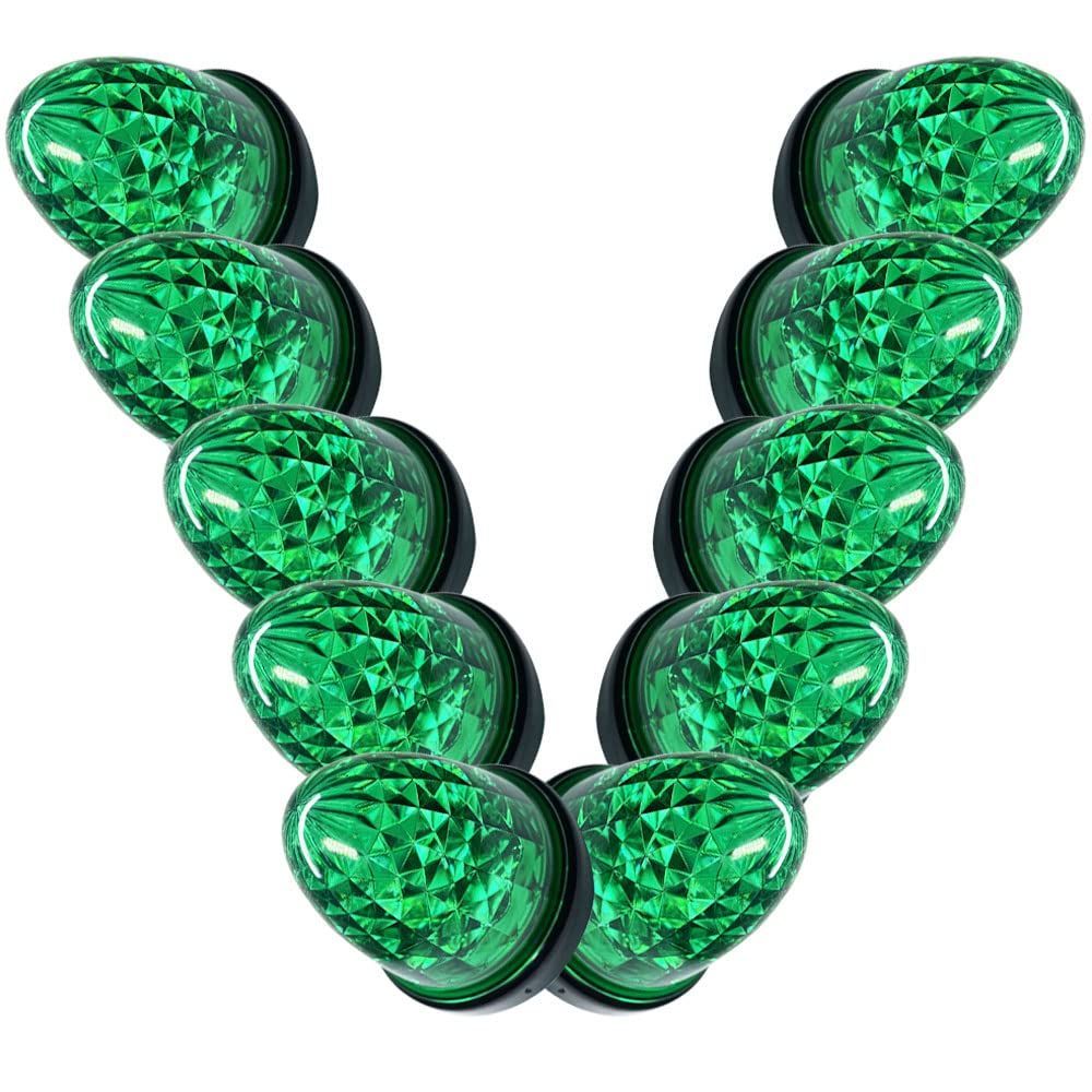 Color グリーン Discover winds 24 V マーカーランプ 高輝度 16 LED サイドマーカー 防水 強弱発光 インナーメッキリフレクター 明るい 省エネ イルミネーション カスタム