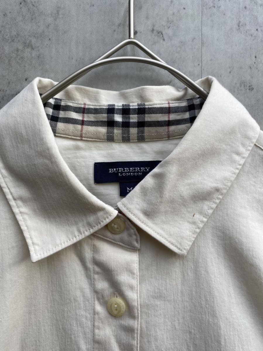 BURBERRY LONDON バーバリー ロンドン 七分袖 ノバチェック
