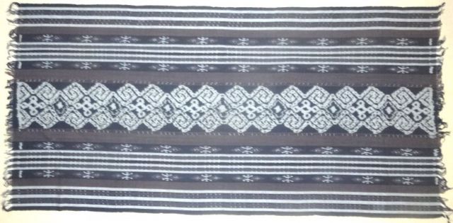 ジャワイカットシングルサイズ(236×118cm)〜その11〜《機械織》