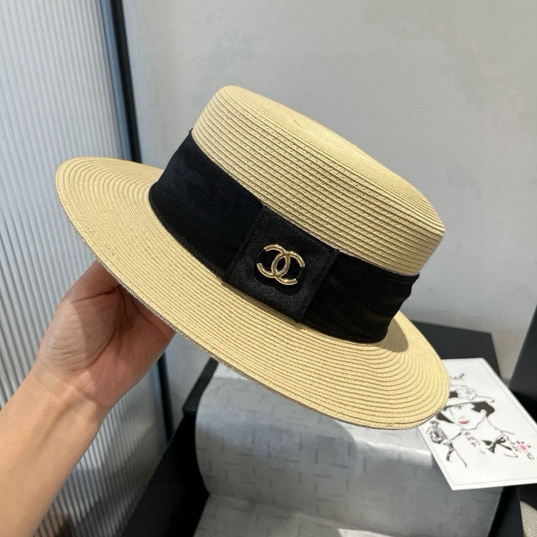 【あなたの魅力を引き立てる♡】CHANEL ハット 今日特価】Chanel 平頂ハット - メルカリ