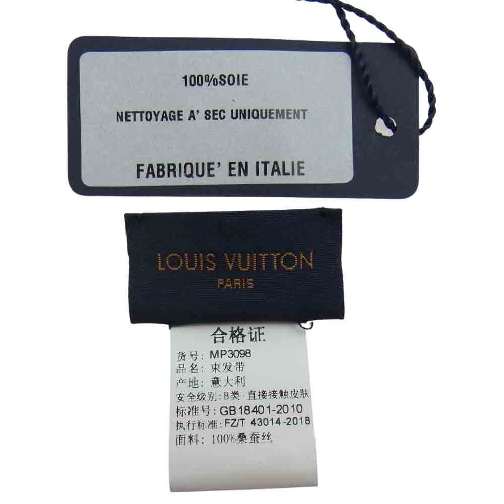 LOUIS VUITTON ルイ・ヴィトン MP3098 モノグラム シルク ビーマインドフル シュシュ【中古】 - メルカリ