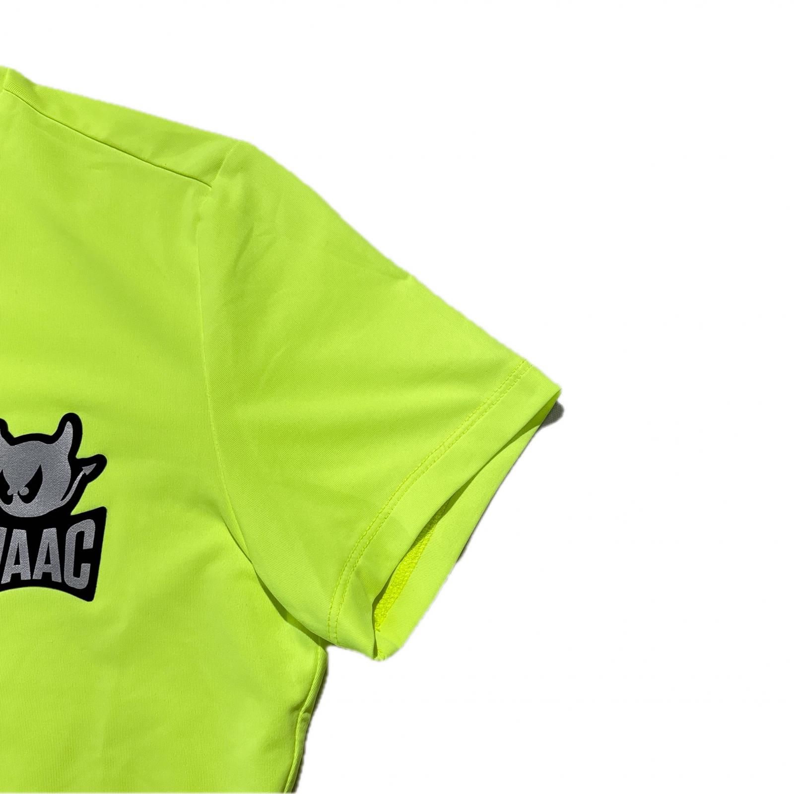 レディース ワック WAAC 半袖シャツ 1(S) 蛍光黄色 モックネック