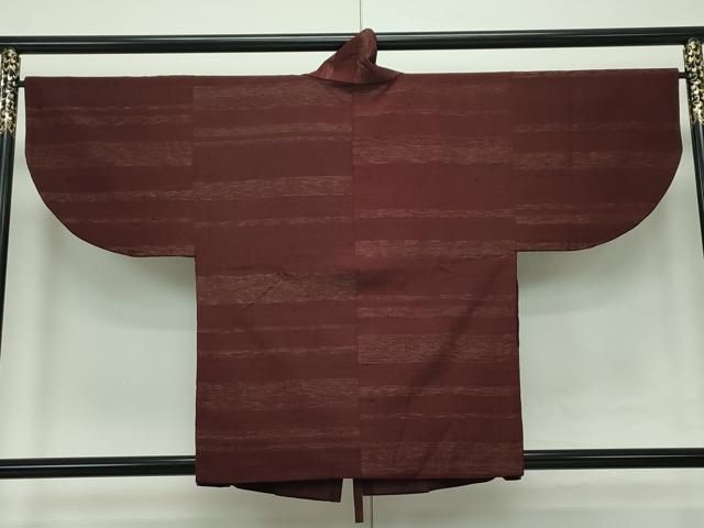 平和屋本店□希少 ざざんざ織 和装コート 逸品 CZAA2063s5 - メルカリ 