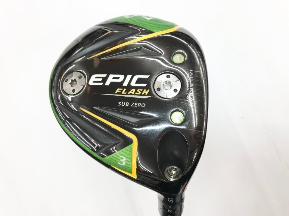 【即納】EPIC FLASH SUB ZERO | 15 | S | ツアーAD SZ | 中古 | フェアウェイウッド | キャロウェイ