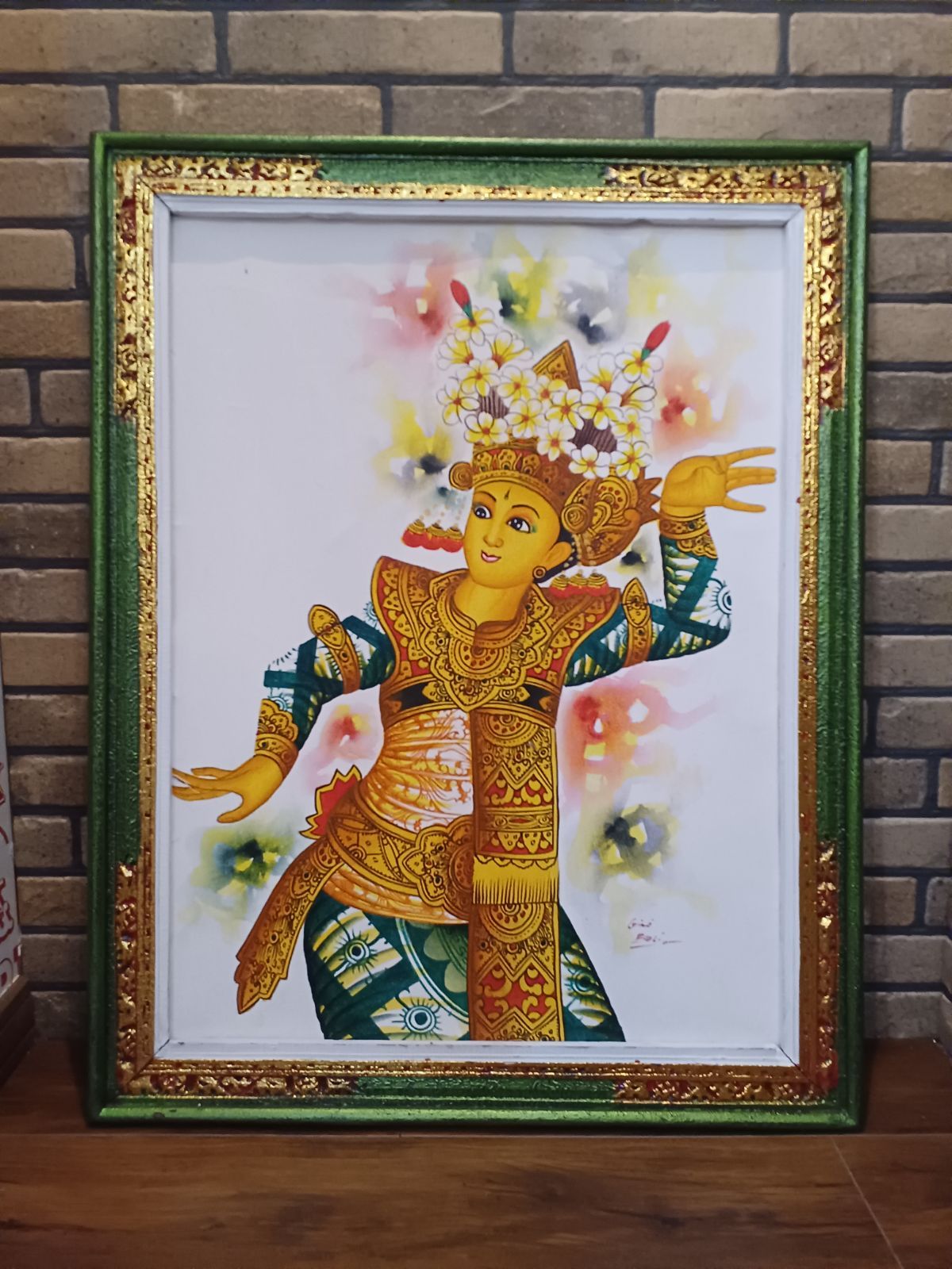 バリ島絵画　手書き　油絵　世界に１つ　アート作品 バリ絵画の商品ページ
